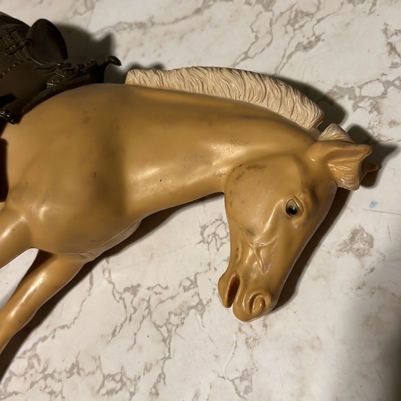 Vintage Johnny West Louis Marx & Co Toy Horse - Picture 6 of 16